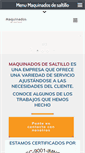 Mobile Screenshot of maquinadosdesaltillo.com